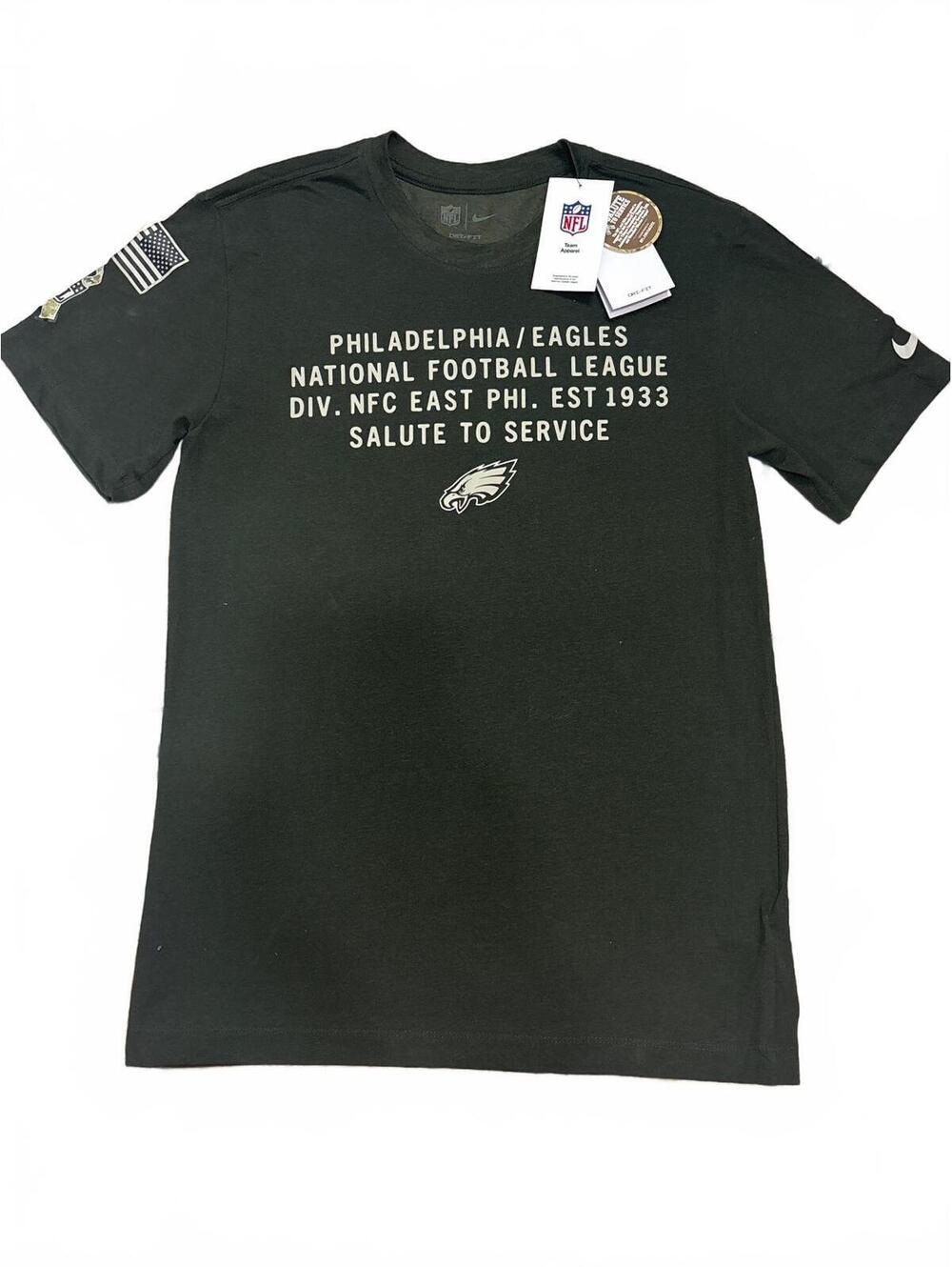 Nike NFL Philadelphia Eagles Salute to Service Dri-FIT T-Shirt Size S